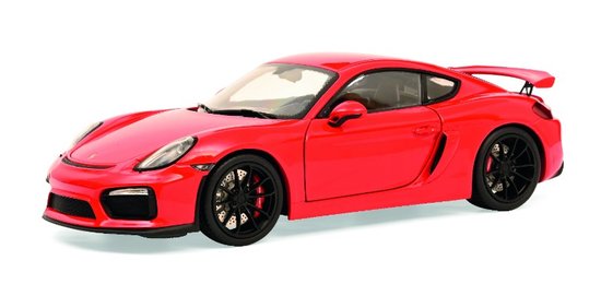 Porsche Cayman GT4 (981), red